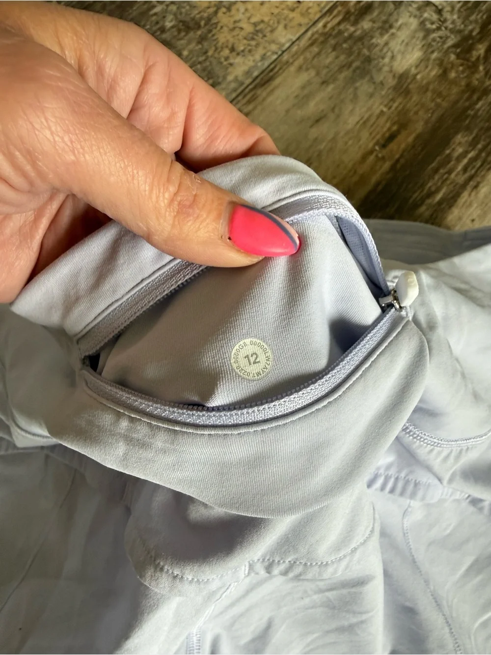 Lululemon icey blue Speed Up running shorts - 12 (4 inch inseam)